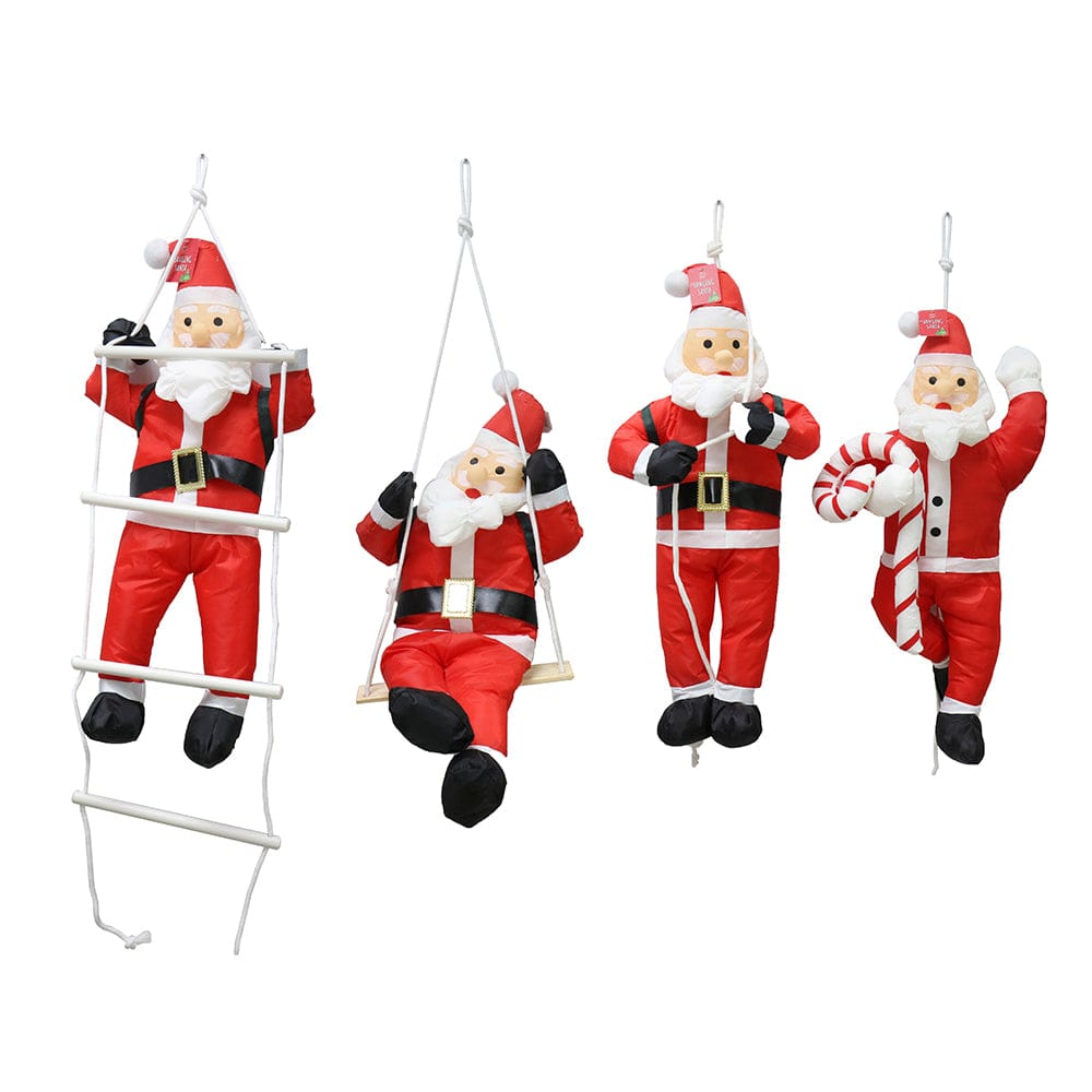 Nylon Santa Asst (60cm) - View 1
