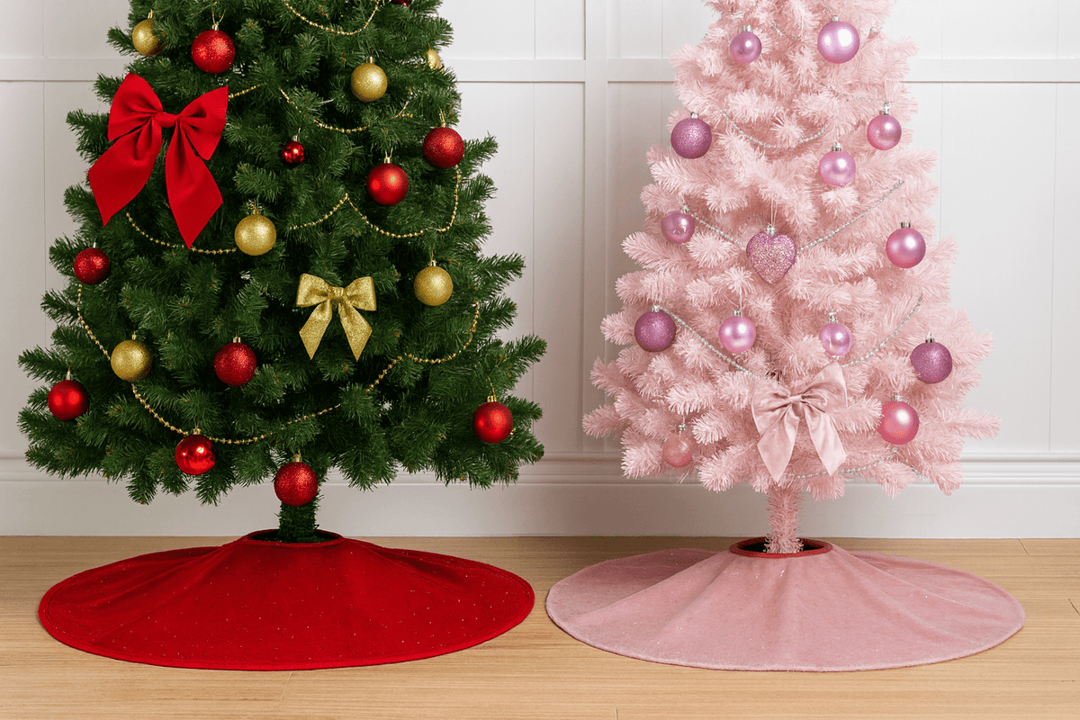 Twinkly Tree Skirt Assorted (100cm)