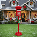 Mailbox On Stand with Holly