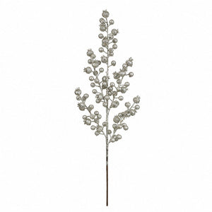 Platinum Berry Stem (75cm)