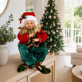 Red Luxe Mulled & Merry Elf styled in an Australian Christmas setting