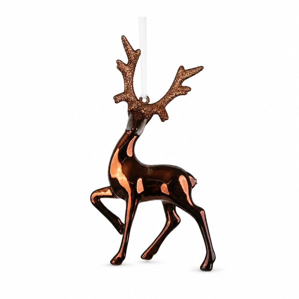 Bronze Reindeer Ornament (15.5cm)
