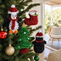 Tinsel Ornaments Asst styled in an Australian Christmas setting