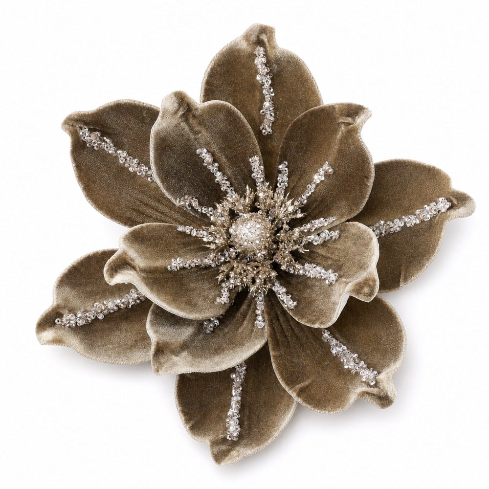 Coffee Cream Magnolia Clip