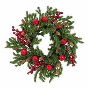 Bauble Berry Wreath (50cm)