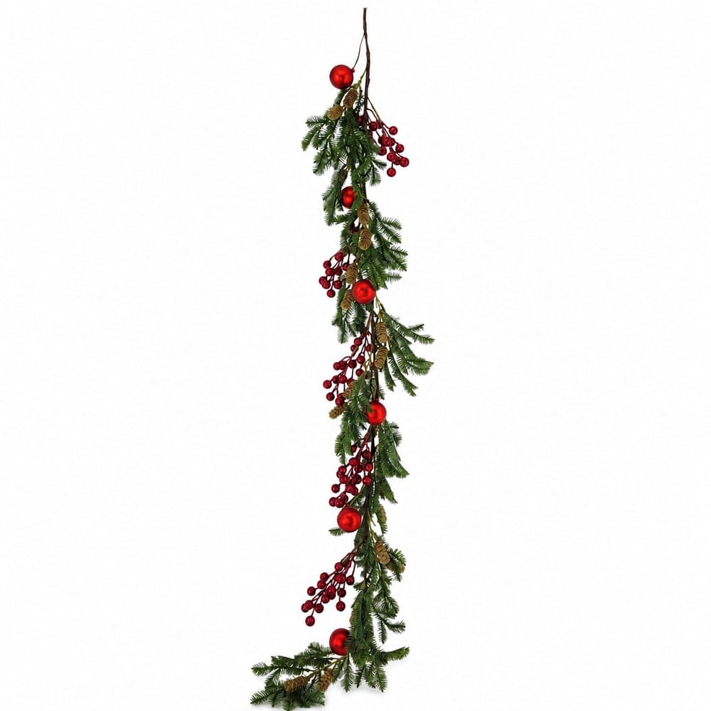 Bauble Berry Garland (150cm)