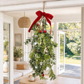 Frosted Mistletoe Berry Hanger styled in an Australian Christmas setting