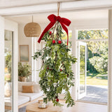Frosted Mistletoe Berry Hanger styled in an Australian Christmas setting