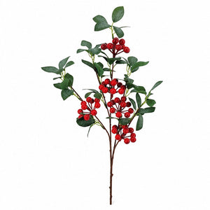 Leafy Red Berry Pick (63cm)