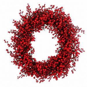 Red Berry Wreath (96cm)