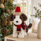 Plush Puppy styled in an Australian Christmas setting