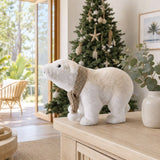 Snowdrift Mumma Polar Bear styled in an Australian Christmas setting