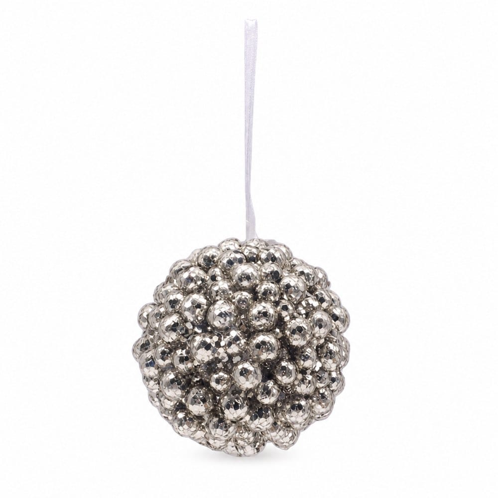 Champagne Berry Bauble (10cm)