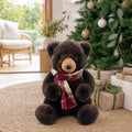 Yuletide Brown Bear styled in an Australian Christmas setting