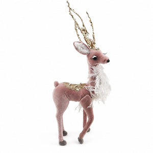 Dusty Rose Reindeer