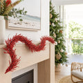 Woodland Berry Twig Garland styled in an Australian Christmas setting