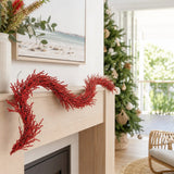 Woodland Berry Twig Garland styled in an Australian Christmas setting