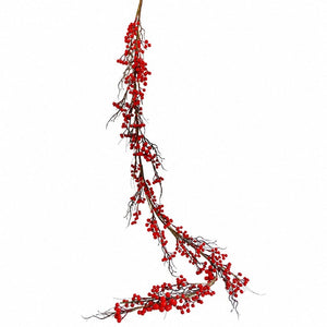 Red Winter Berry Garland (183cm)