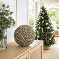 Champagne Glitter Berry Bauble styled in an Australian Christmas setting