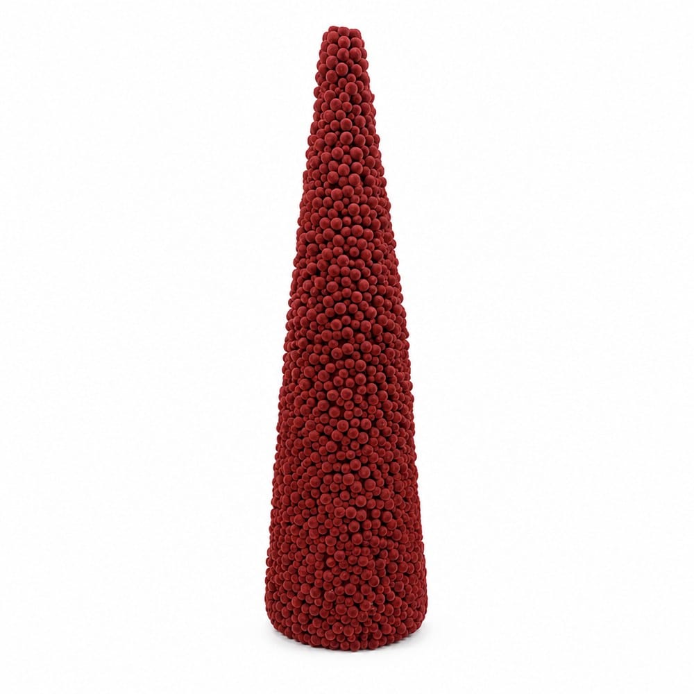 Crimson Flocked Berry Tree (90cm)