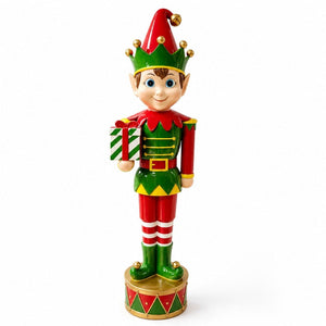 Toy Shop Elf Nutcracker (91cm)