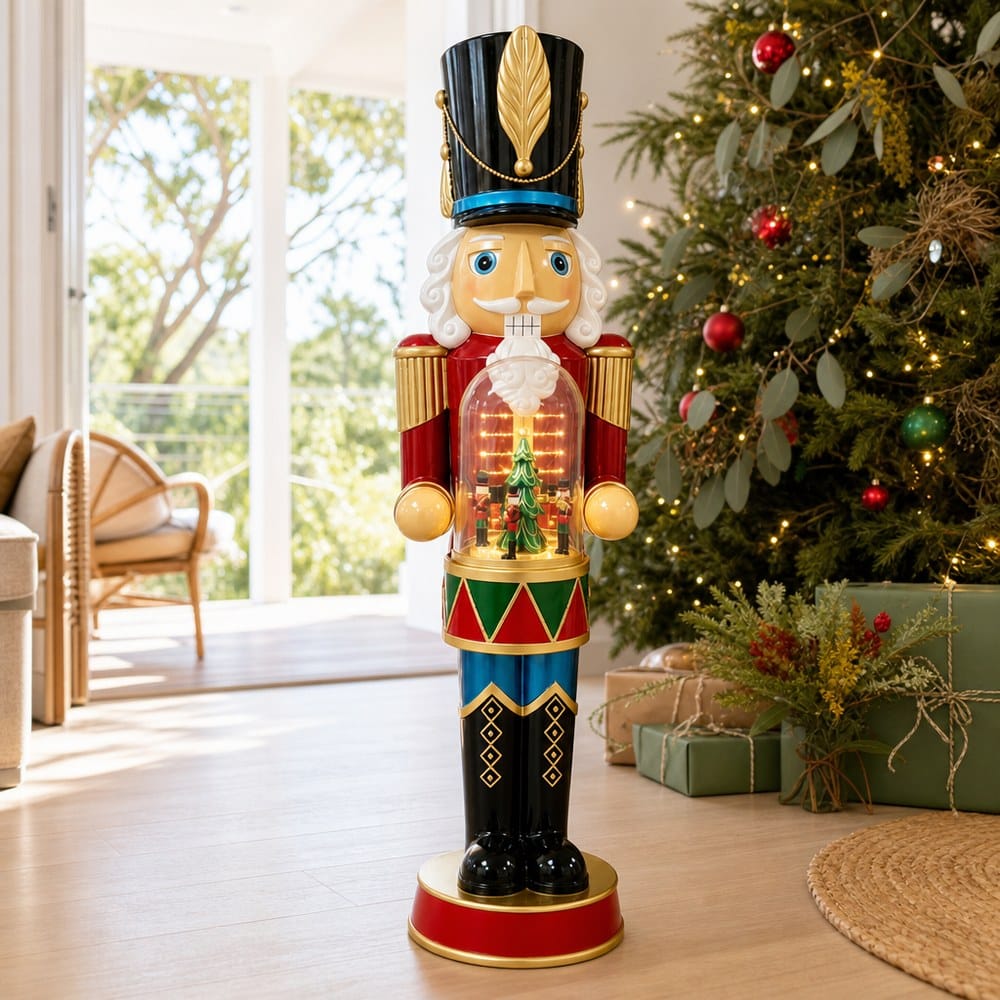 Royal Christmas Nutcracker styled in an Australian Christmas setting