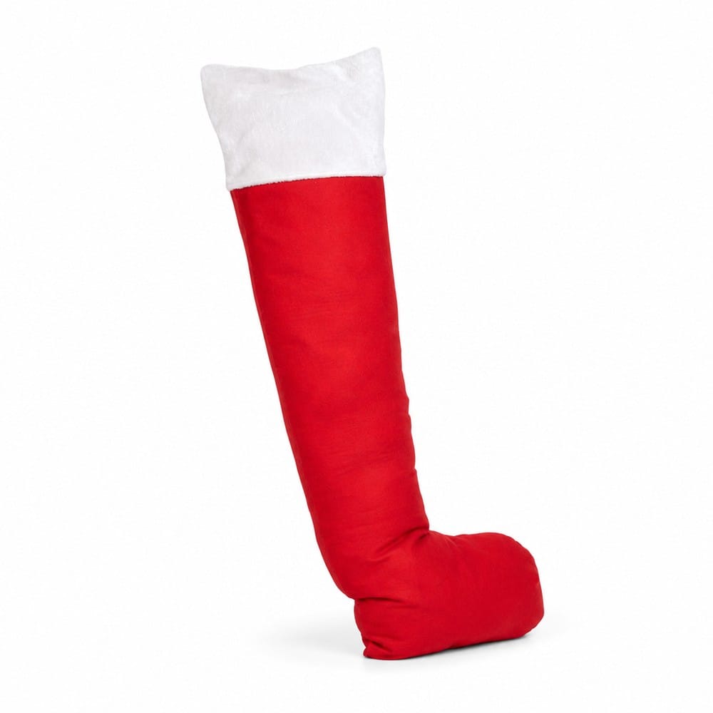 Huge Deluxe Felt Stocking with Plush Trim (110cm)