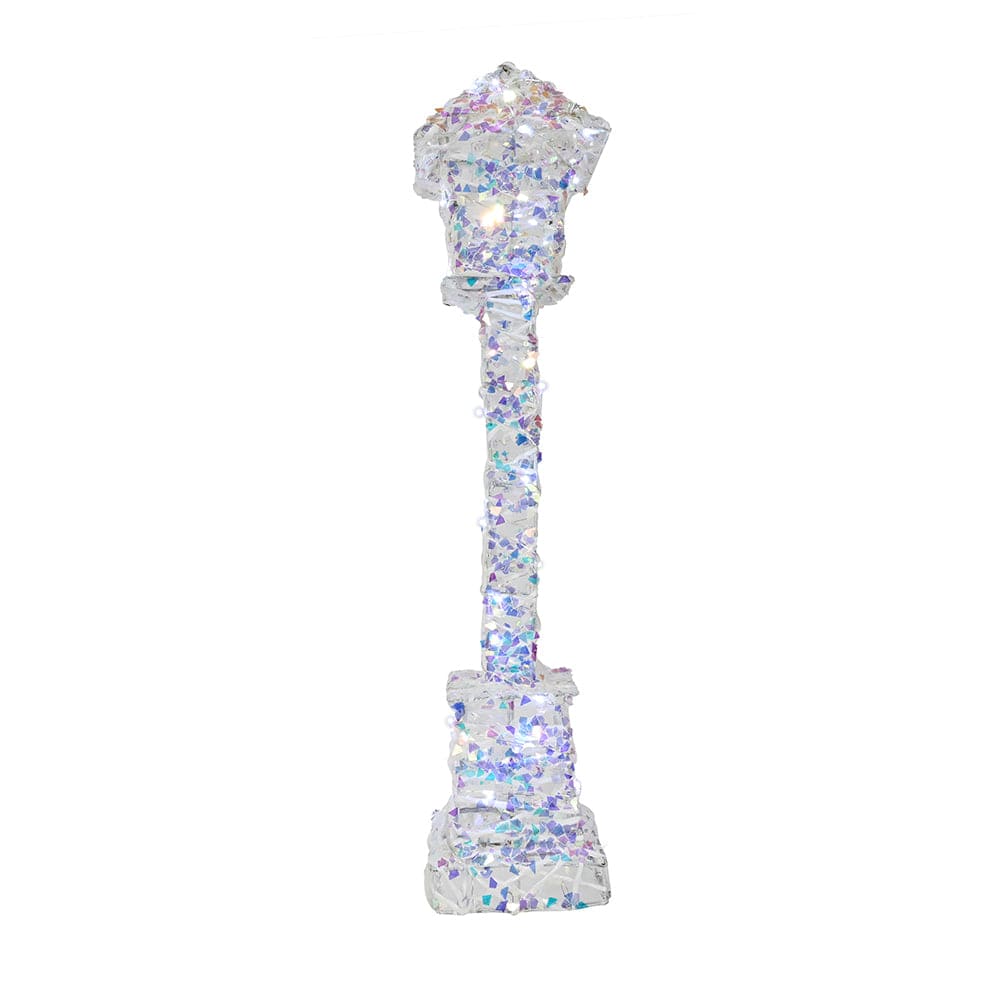 Battery LED Iridescent Wire Lamppost Asst (60cm)