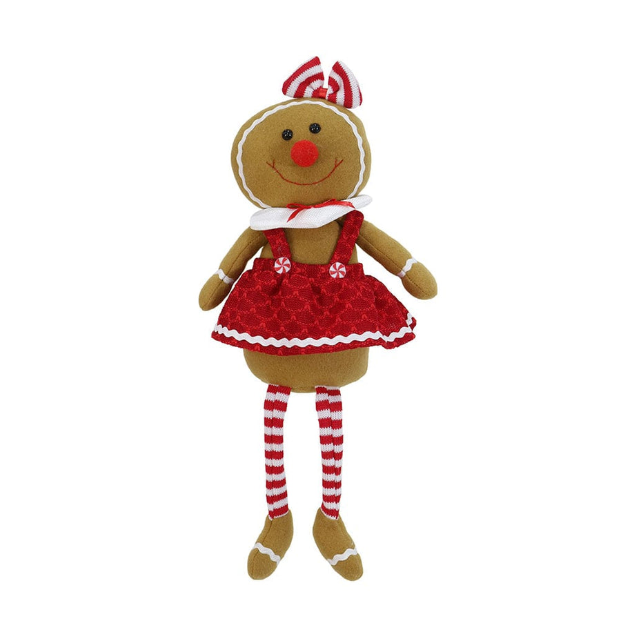 Sitting Candy Stripe Gingerbread Asst (50cm)