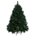 Pre-Lit Bristle Tree - Warm White 6ft (1.8m) - View 1