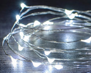 Battery LED Wire Starry Lights Asst (10m) - View 2