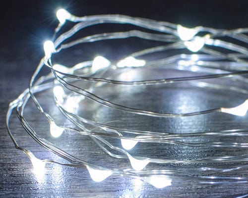 Battery LED Wire Starry Lights Asst (10m) - View 2
