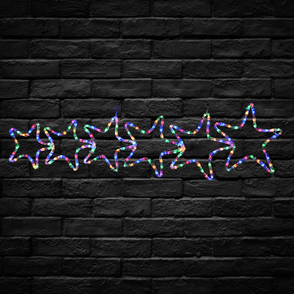 LED Rope light 6 Stars Cluster