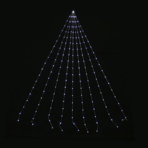 LED Solar Spray Strand White (2m)