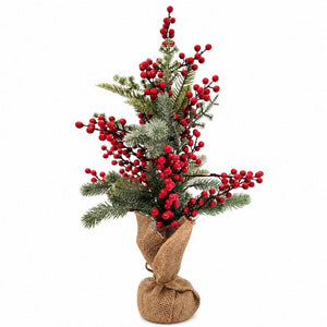 Berry and Pine Frosted Tree (60cm)