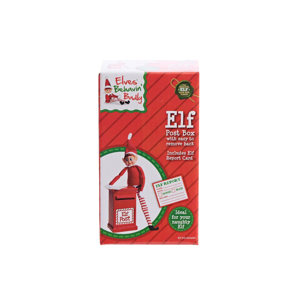 Elves Behaving Badly Post Box