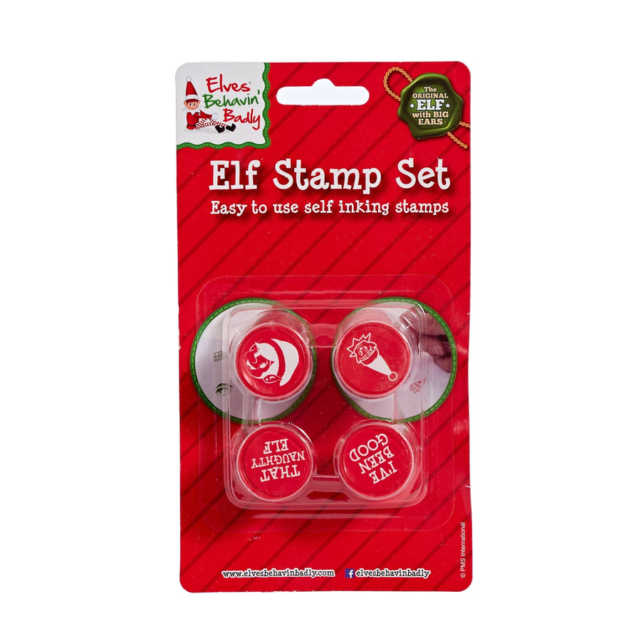 Elves Behaving Badly Elf Stamp Set