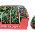 Holly & Berries Garland (2.7m)