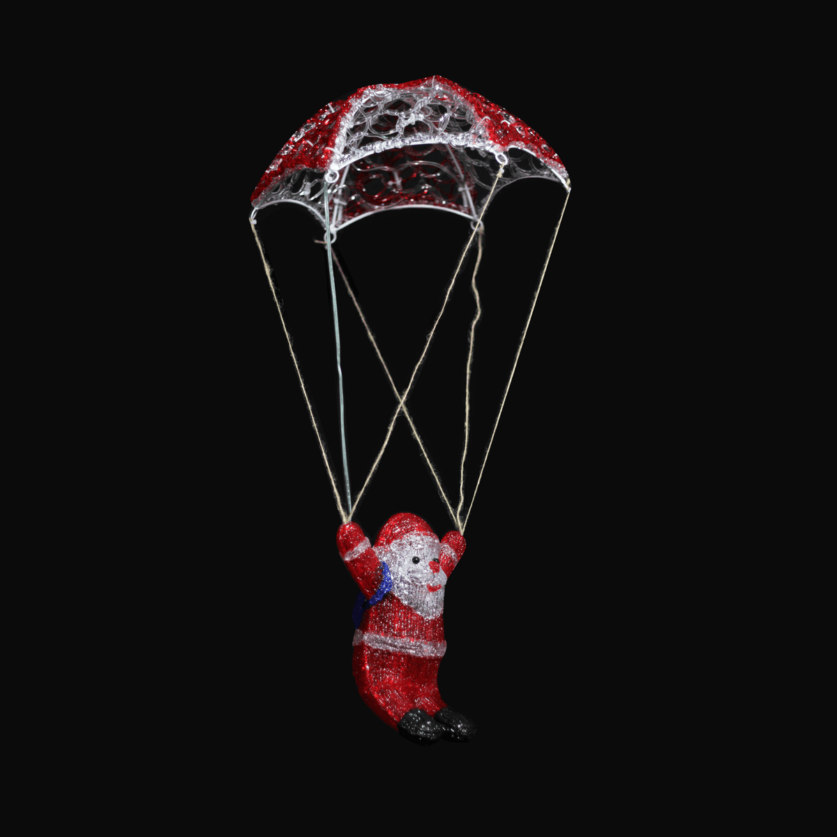 3D Acrylic Parachuting Santa