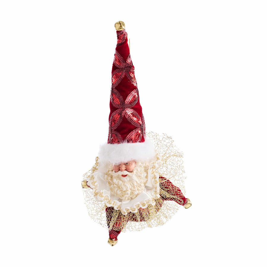 Luxe Santa Ornament (30cm)
