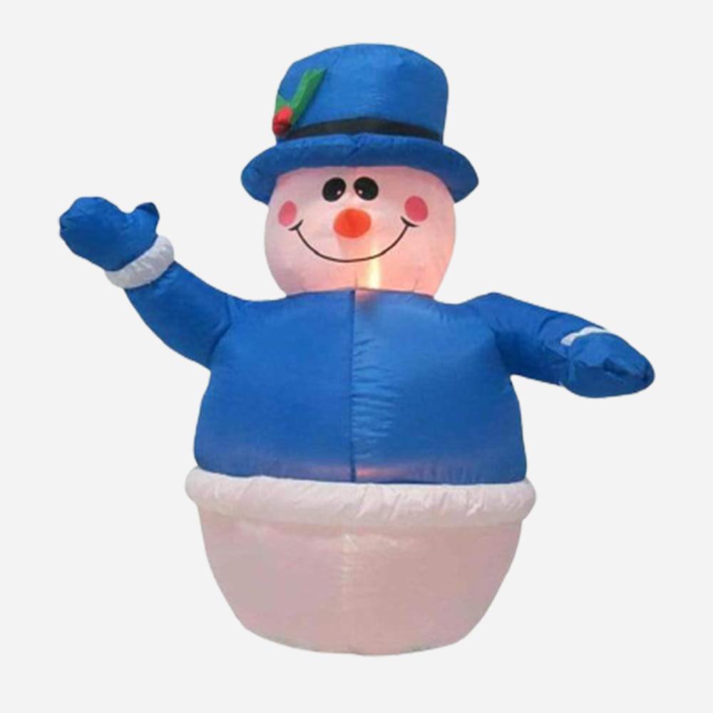 Inflatable Snowman Blue (120cm)