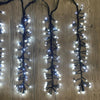 1152 LED FIRECRACKER CLUSTER - WHITE 9.2M x 50CM Drop - Christmas World