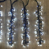 1152 LED FIRECRACKER CLUSTER - WHITE 9.2M x 50CM Drop - Christmas World