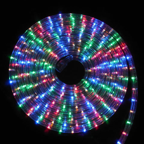 LED Flashing Multicoloured Ropelight (30m)