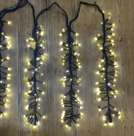 1152 LED LED FIRECRACKER CLUSTER - WARM WHITE - Christmas World