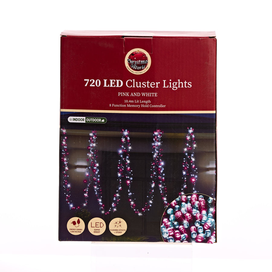 Cluster Lights Cluster LED Christmas Lights Christmas World