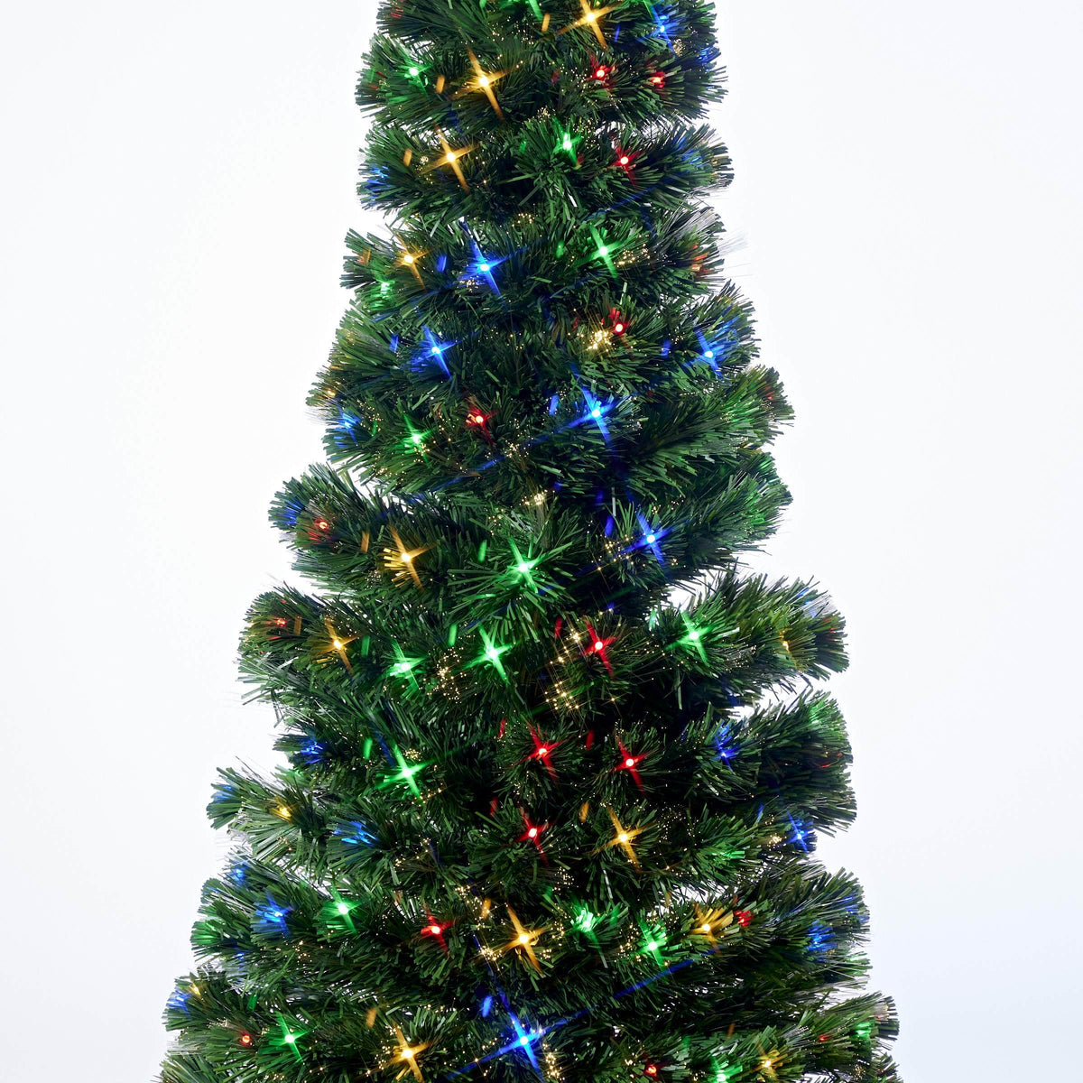 Fibre Optic Tree Slim with Multicoloured LEDs (1.8m) - View 3