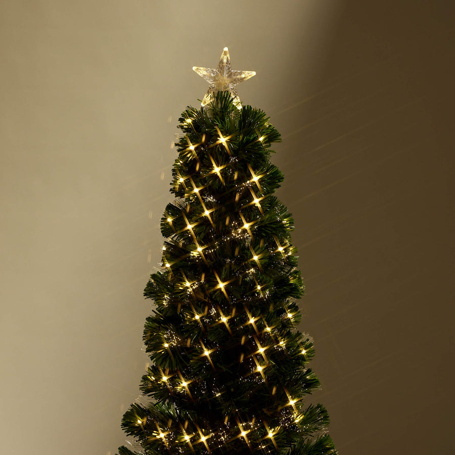 Fibre Optic Tree Slim with Warm White LEDs (1.5m)