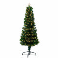Fibre Optic Tree Slim with Warm White LEDs (1.5m) - View 1