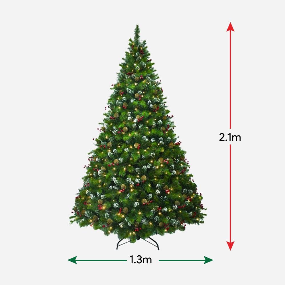Pre-Lit Canadian Pine Tree 7ft (2.1m)